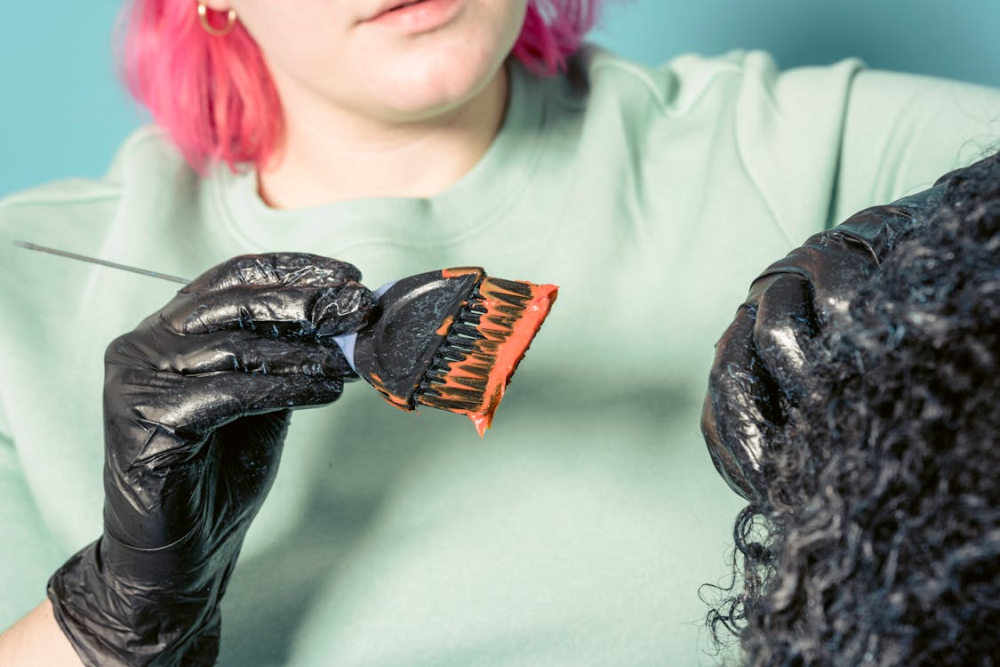teñirse el cabello